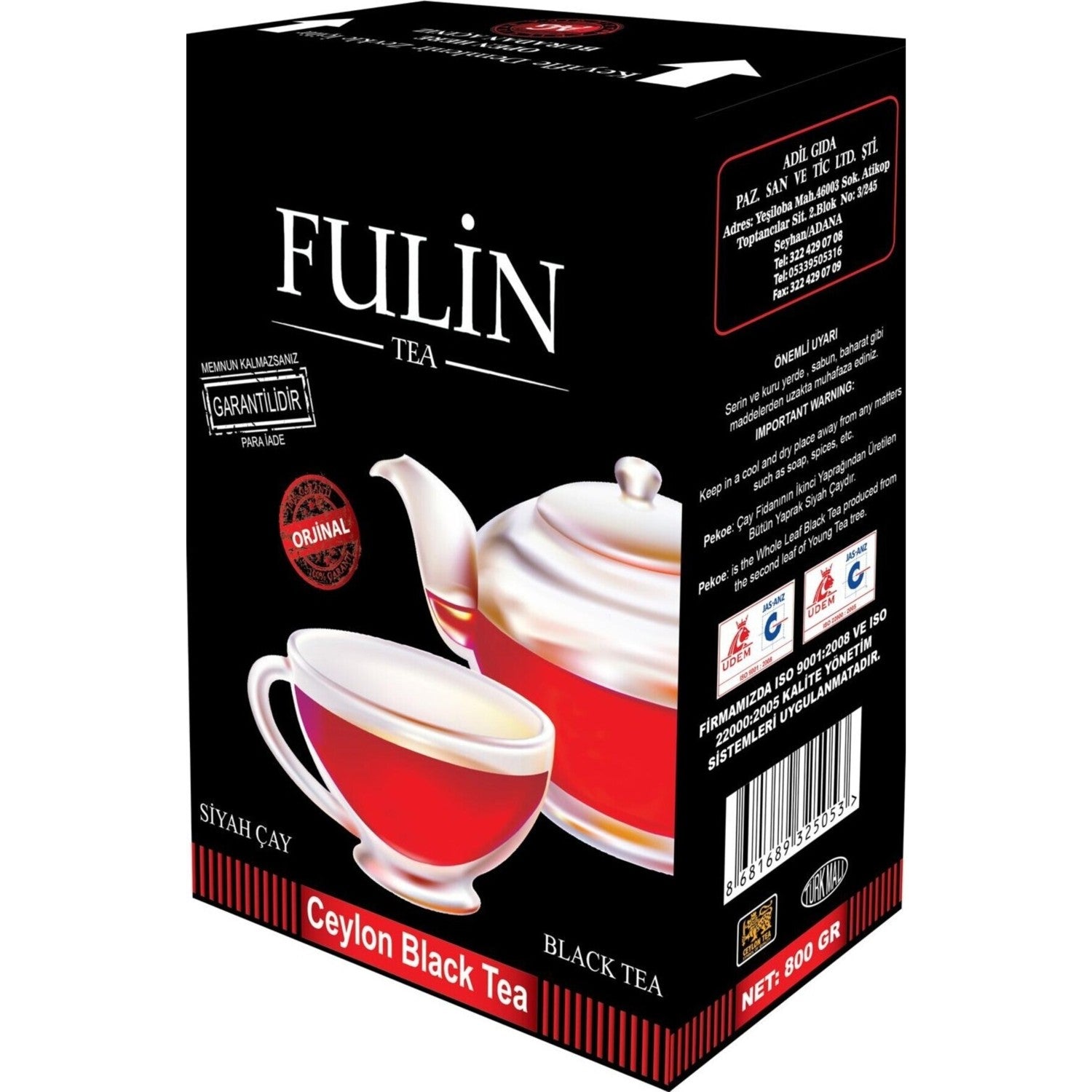 Fulin 800 g pack tea x 5 pieces - MALLTURK