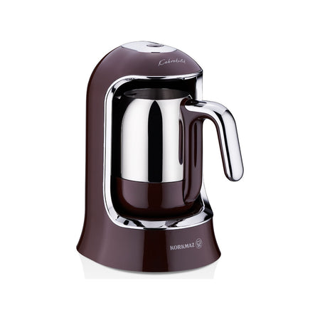 Korkmaz Kahvekolik A860-18 Automatic Coffee Maker, Robusta Chrome - MALLTURK
