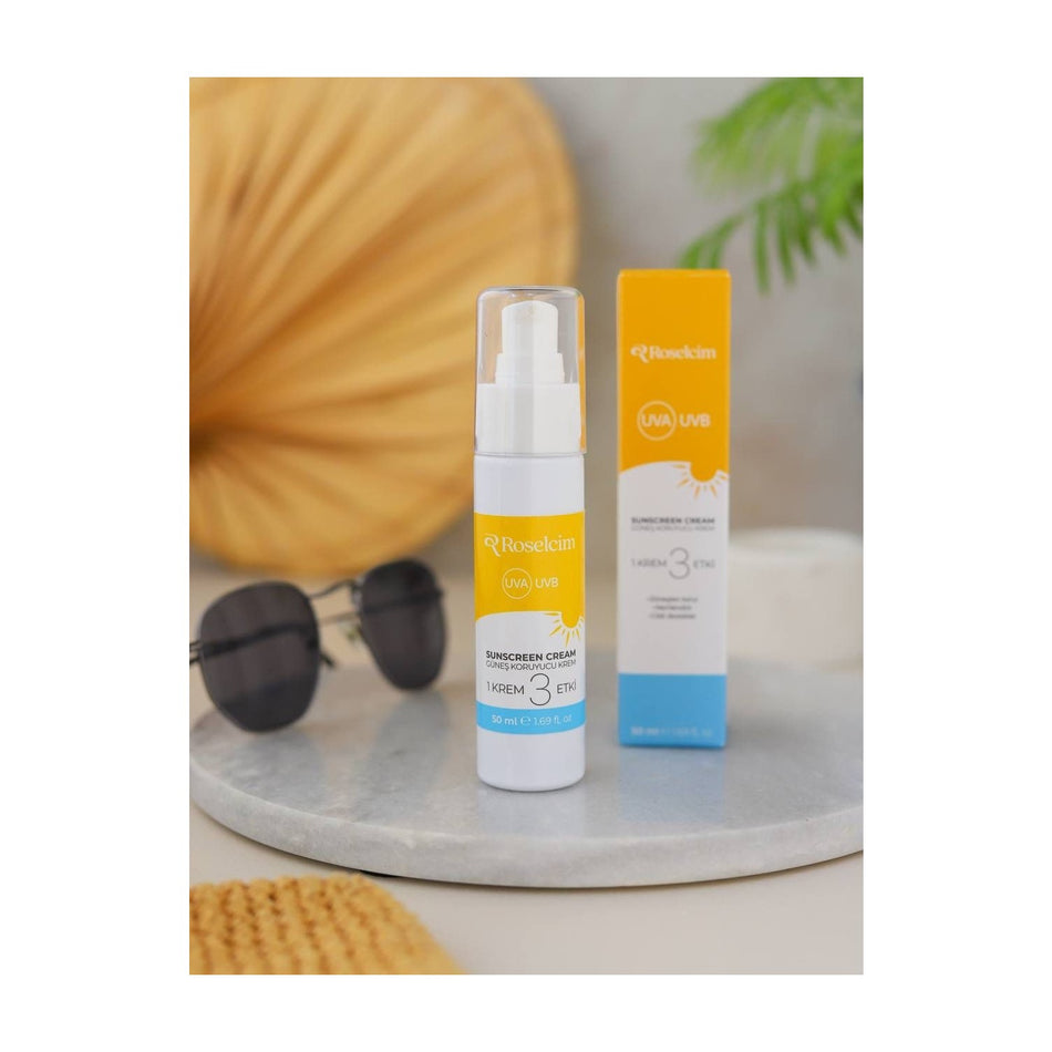 Roselcim 50 SPF Sunscreen Cream - MALLTURK