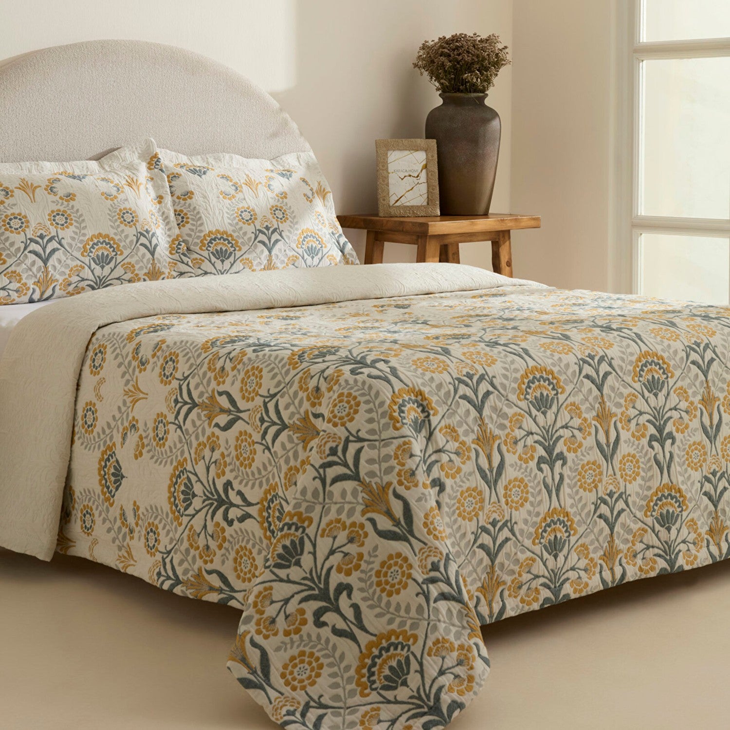 Karaca Home Alvea Double Bedspread Set - MALLTURK