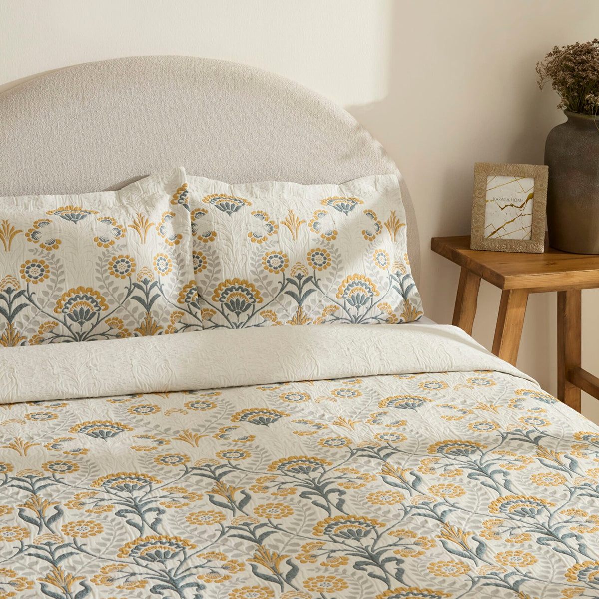 Karaca Home Alvea Double Bedspread Set - MALLTURK