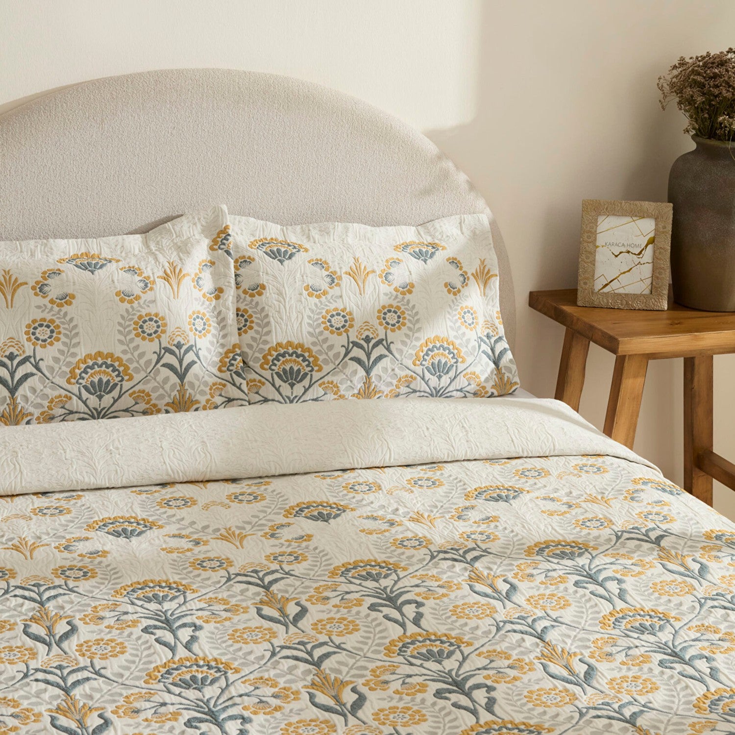 Karaca Home Alvea Double Bedspread Set - MALLTURK