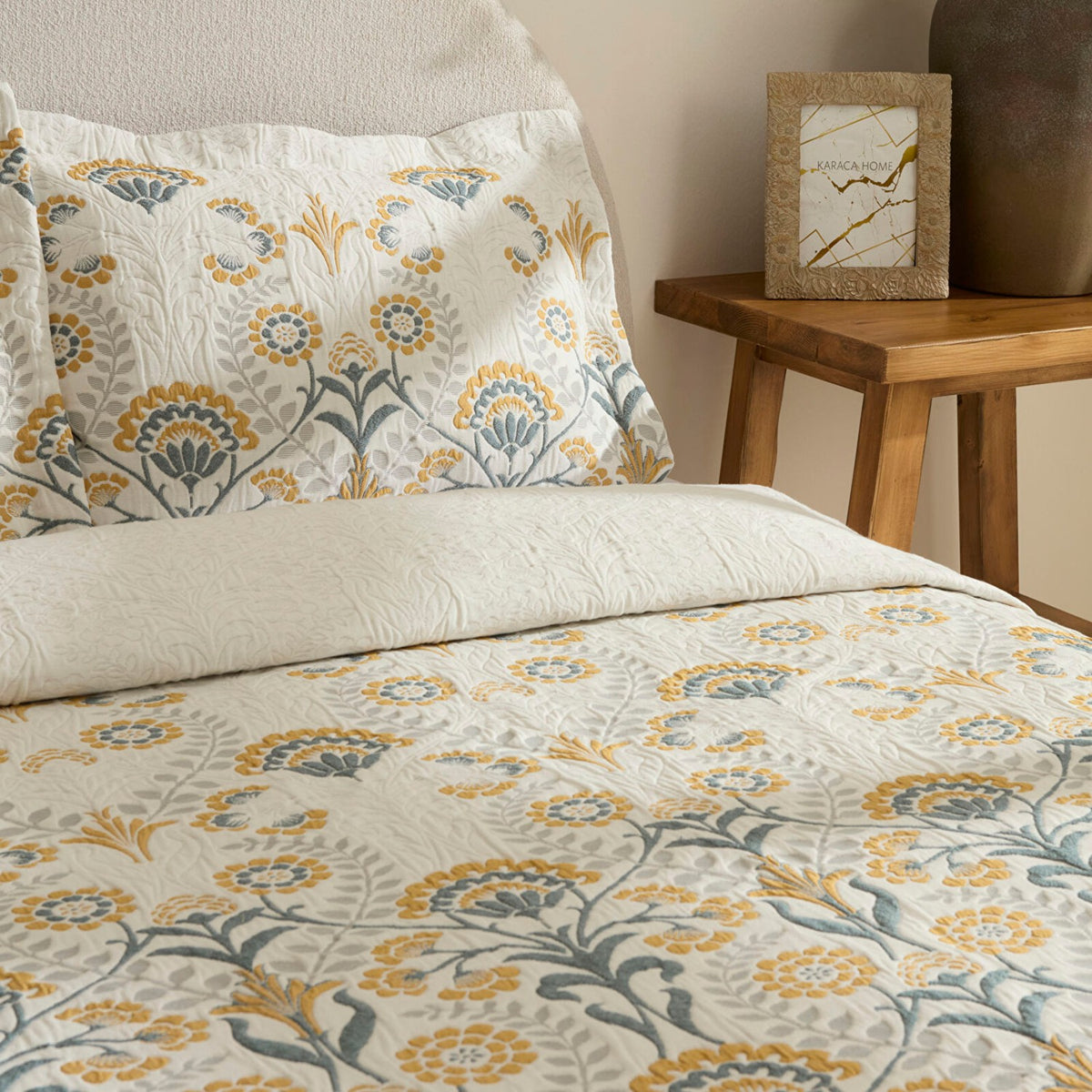 Karaca Home Alvea Double Bedspread Set - MALLTURK