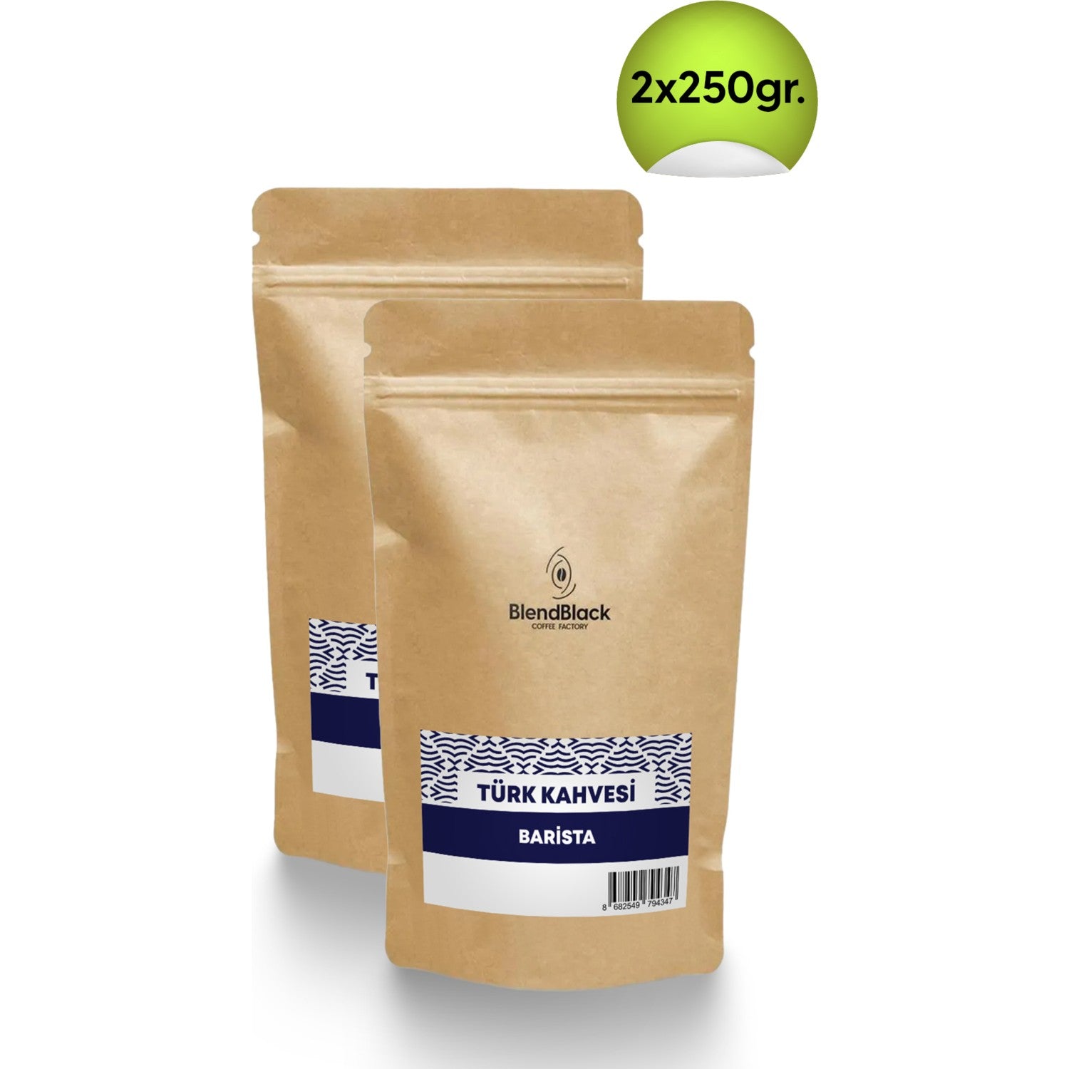 BlendBlackBarista Turkish Coffee 500g (2x250g) - MALLTURK
