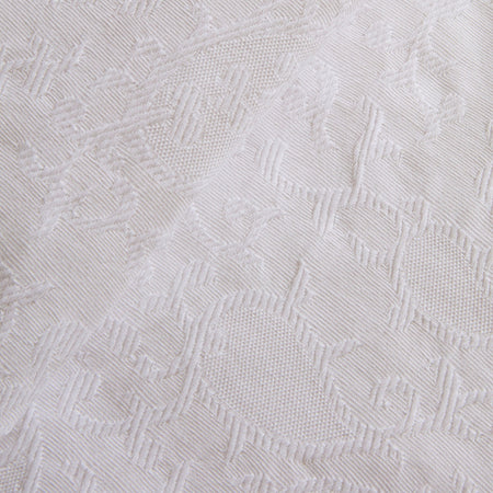 Karaca Home Maribel 100% Cotton Bedspread Set White - MALLTURK
