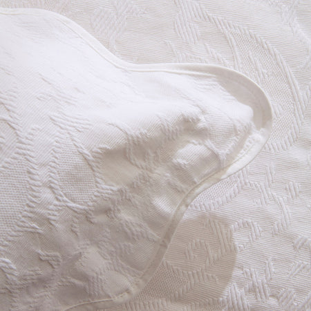 Karaca Home Maribel 100% Cotton Bedspread Set White - MALLTURK