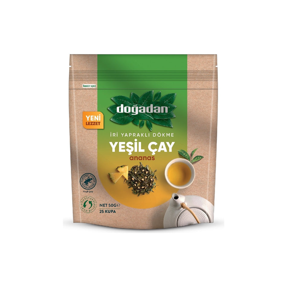 Dogadan Dokme green tea Ananas 50 g - MALLTURK
