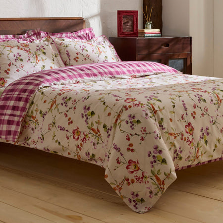 Karaca Home Berry Hills Double Duvet Cover Set Murdum - MALLTURK