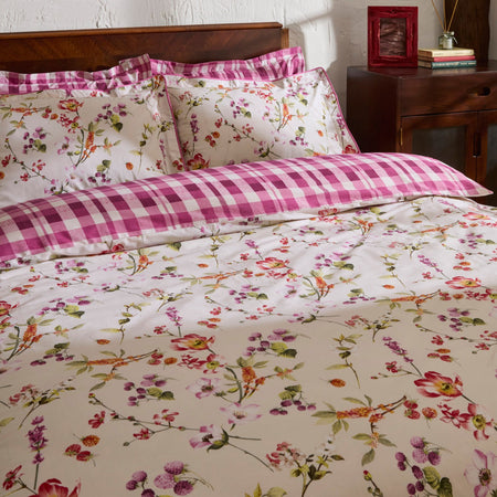 Karaca Home Berry Hills Double Duvet Cover Set Murdum - MALLTURK