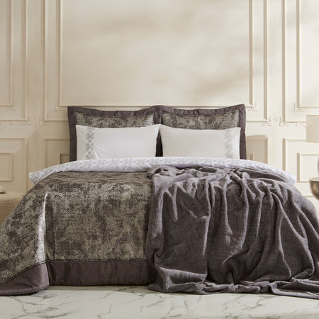 Karaca Home Encanto Anthracite Bridal Set - MALLTURK