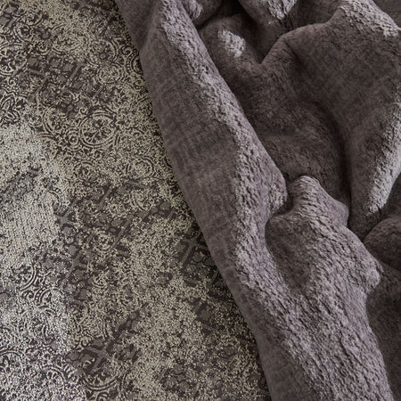 Karaca Home Encanto Anthracite Bridal Set - MALLTURK
