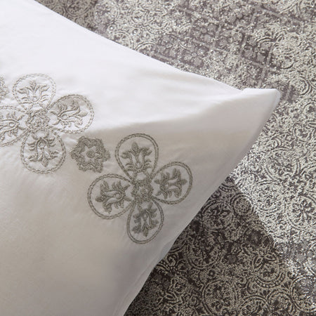Karaca Home Encanto Anthracite Bridal Set - MALLTURK