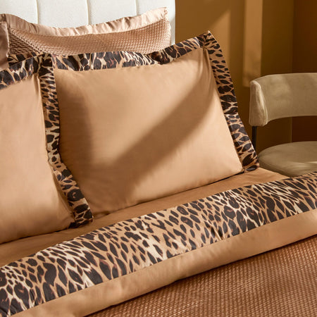 Karaca Home Clarte Beige 7 Piece Double Duvet Cover and Bedspread Set - MALLTURK