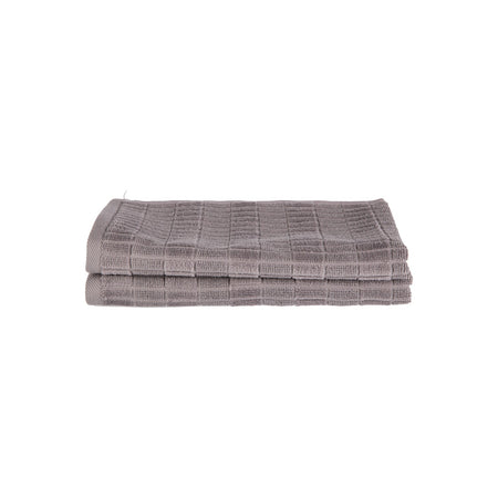 Ozdilek Land Set of 2 Velvet Towels 30x50 - MALLTURK