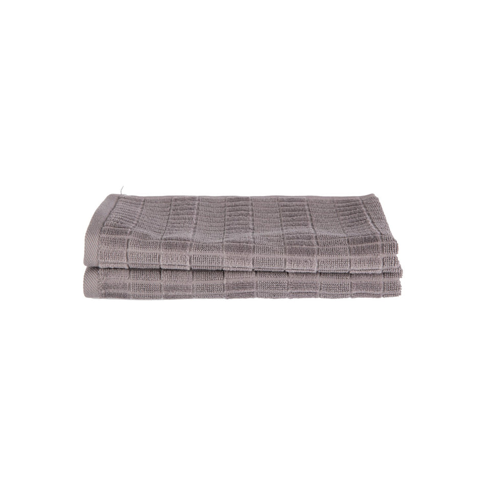 Ozdilek Land Set of 2 Velvet Towels 30x50