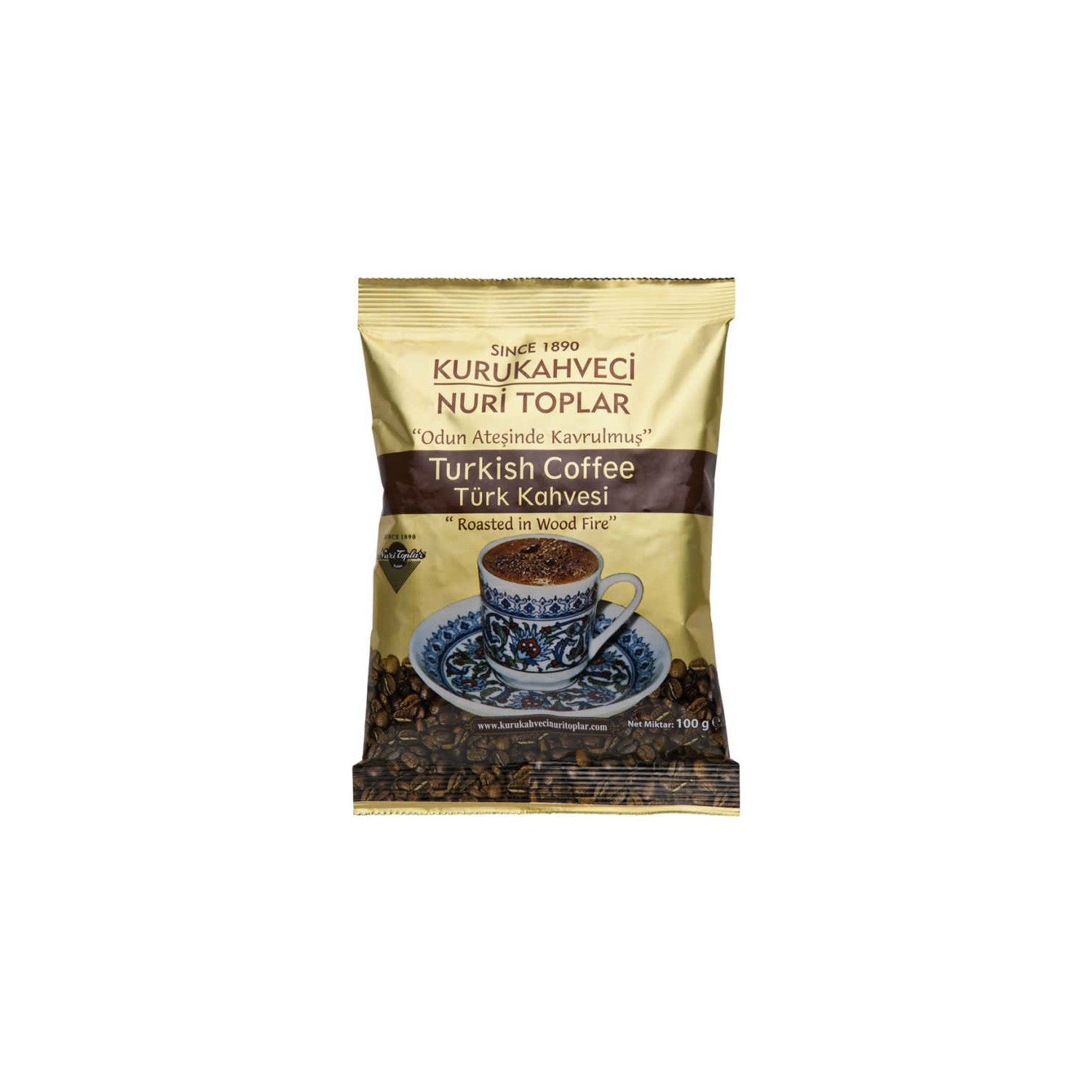 Nuri Toplar Turkish Coffee 100 gr - MALLTURK