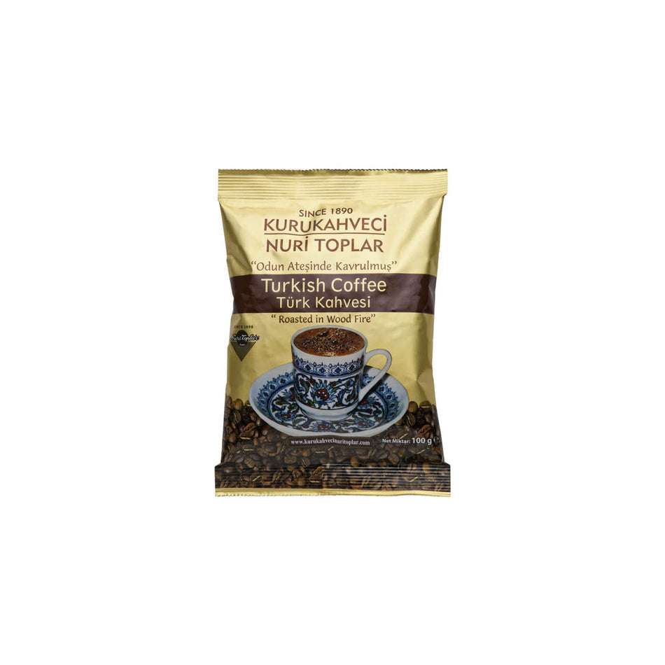 Nuri Toplar Turkish Coffee 100 gr - MALLTURK