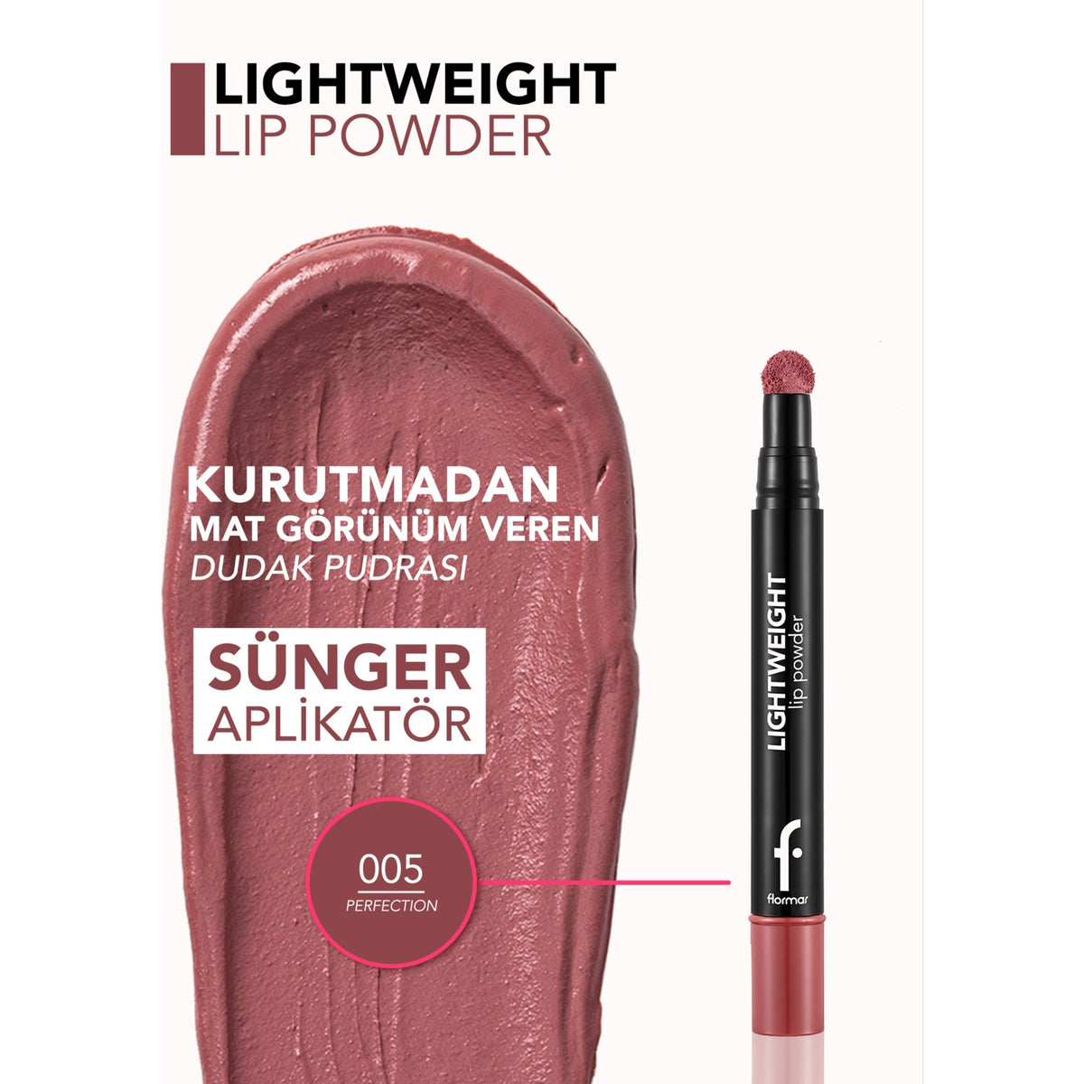 Flormar Lightweight Lipstick - MALLTURK