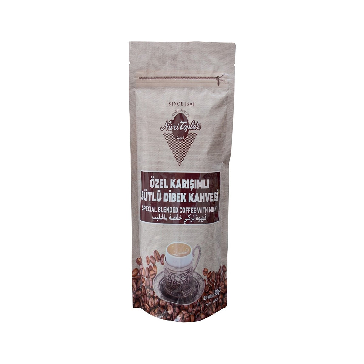 Nuri Toplar Milk-Baked Coffee 250 gr - MALLTURK