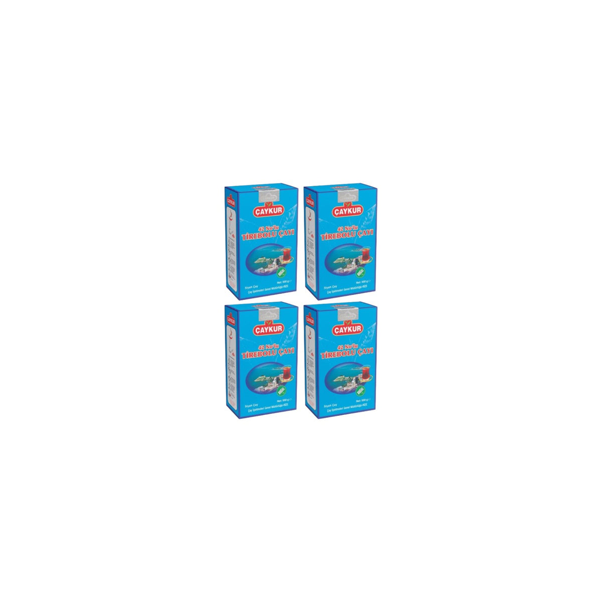 Caykur 42 Nolu Tirebolu black tea 500 g x 4 natural and intense aroma with Karadeniz Lezzeti - MALLTURK