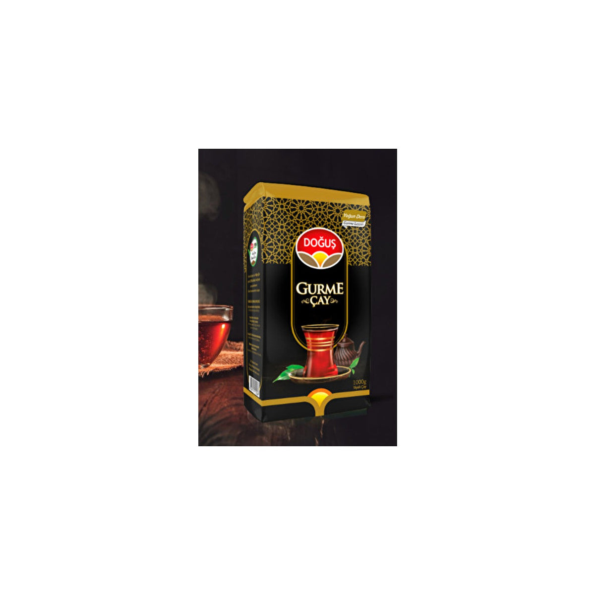 Dogus Gurme black tea 1000 g x 4 quality natural leaf tea Enfes aroma with - MALLTURK