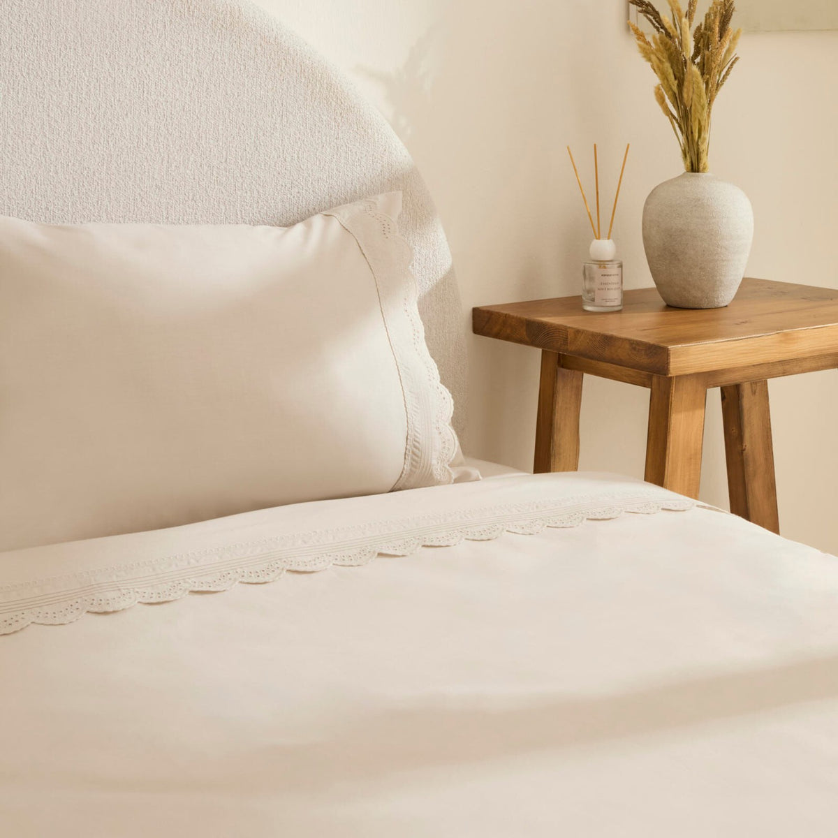 Karaca Home Ovelin Double Duvet Cover Set Beige - MALLTURK