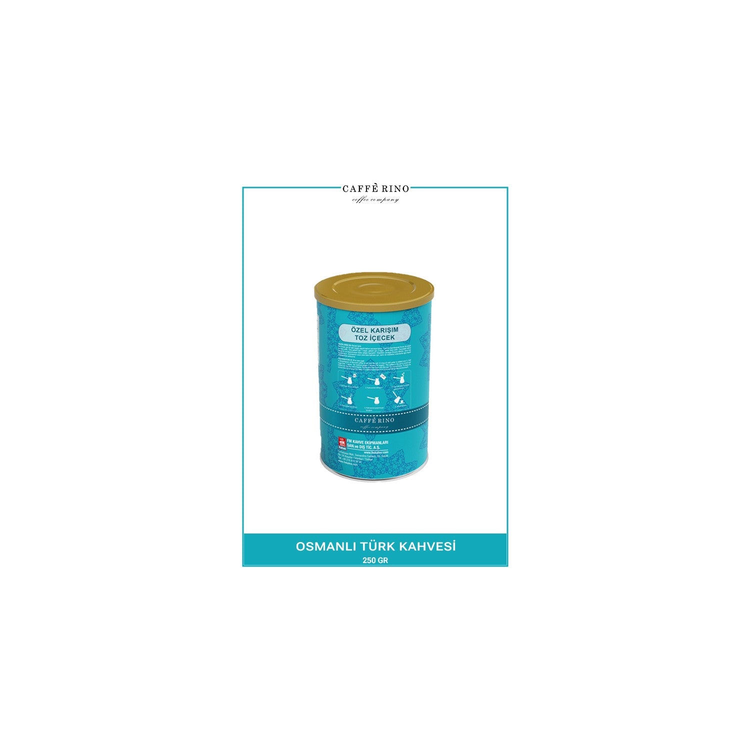 Caffe Rino Ottoman Coffee 250 gr - MALLTURK