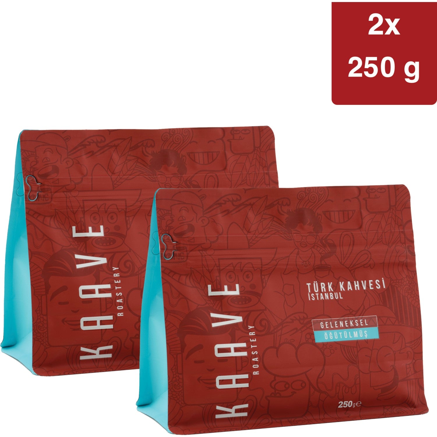 Kaave Roastery Turkish Coffee istanbul 250 G*2 introductory Package - MALLTURK