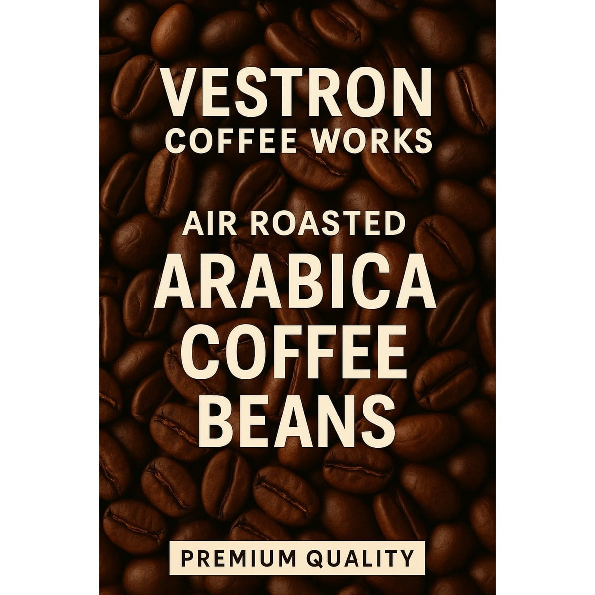 Vestron Premium Turkish Coffee, Wood-Roasted, 100% Arabica | Medium Roast | 250g - MALLTURK