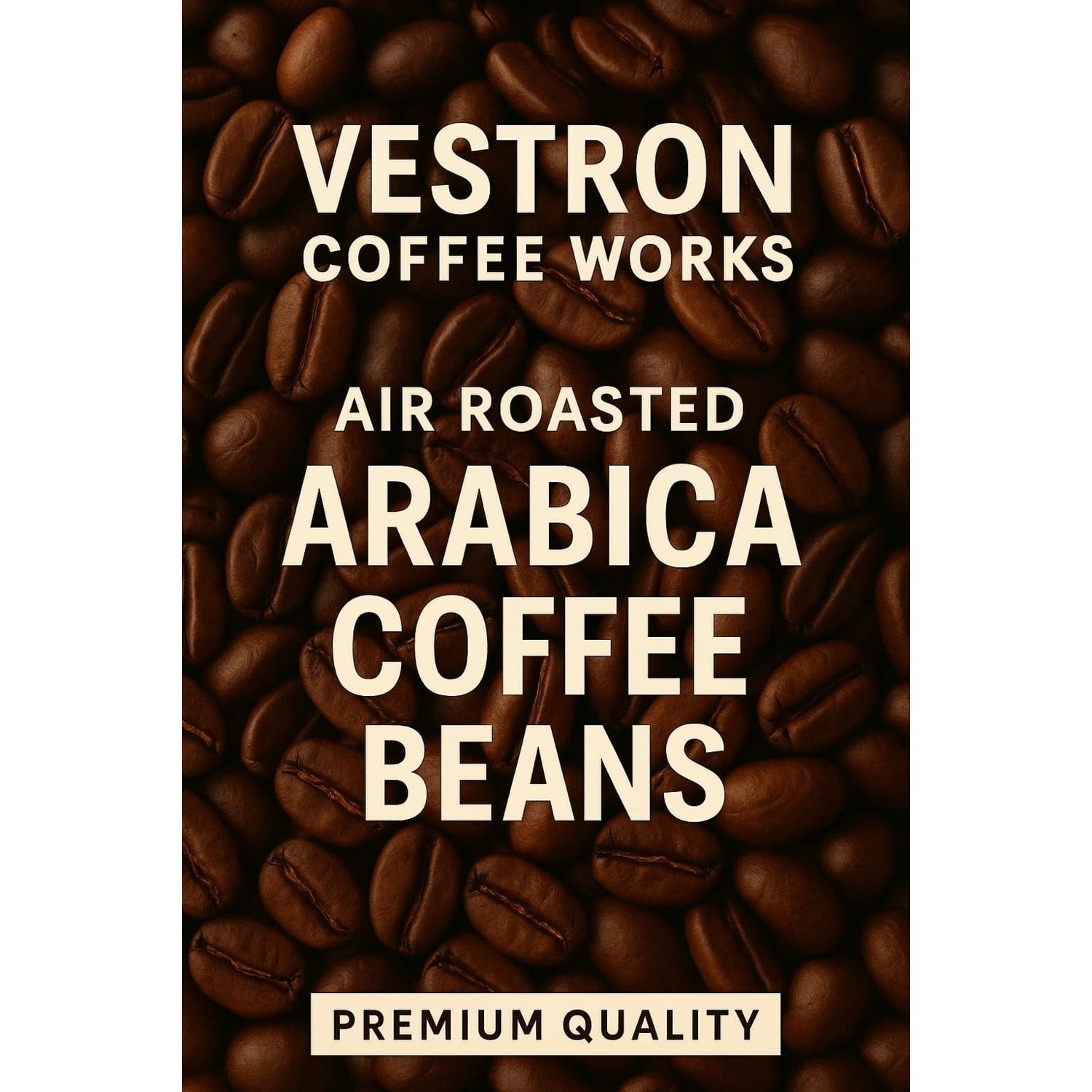 Vestron Premium Turkish Coffee, Wood-Roasted, 100% Arabica | Medium Roast | 250g - MALLTURK