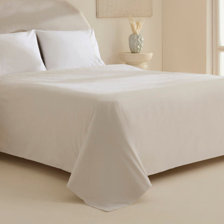 Karaca Home Delvyn %100 Cotton Double Duvet Cover Set White