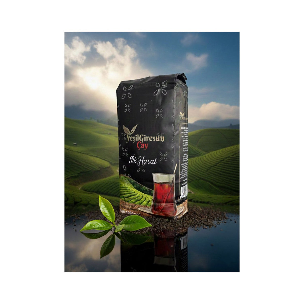 Yesil Giresun tea Ilk Hasat Mayis tea 1.000 g x 5 pack - MALLTURK