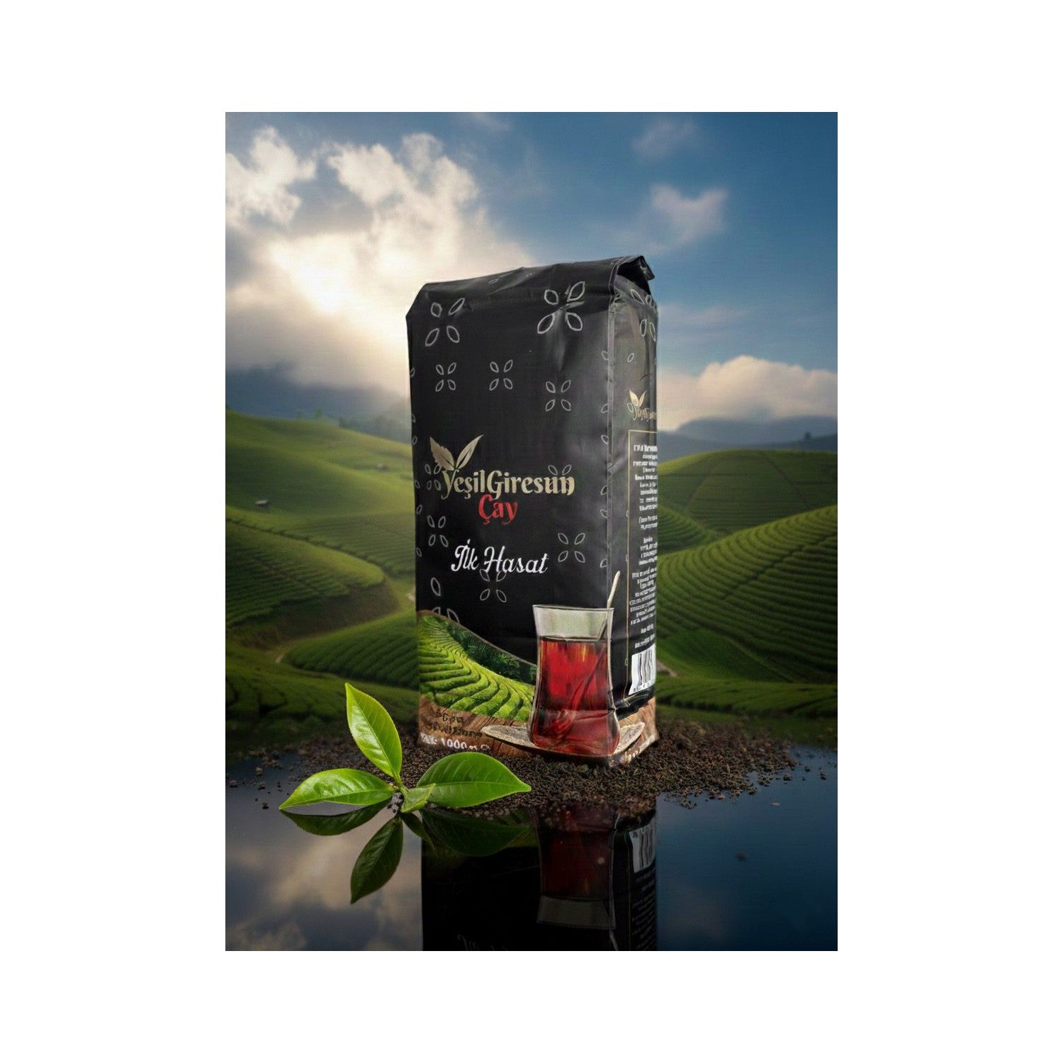 Yesil Giresun tea Ilk Hasat Mayis tea 1.000 g x 5 pack - MALLTURK