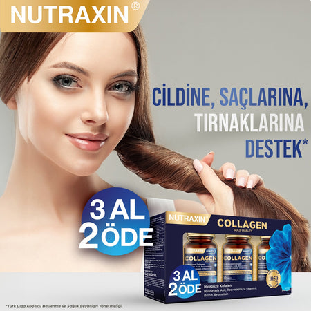 Nutraxin Beauty Gold Collagen 30 Tablet 3 Al 2 Ode - MALLTURK