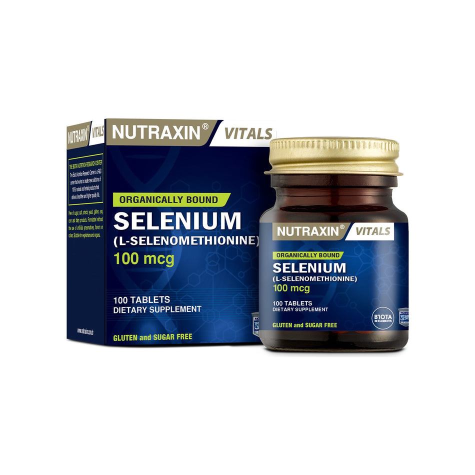 Nutraxin Selenium 100 Mcg 100 Tablet - MALLTURK