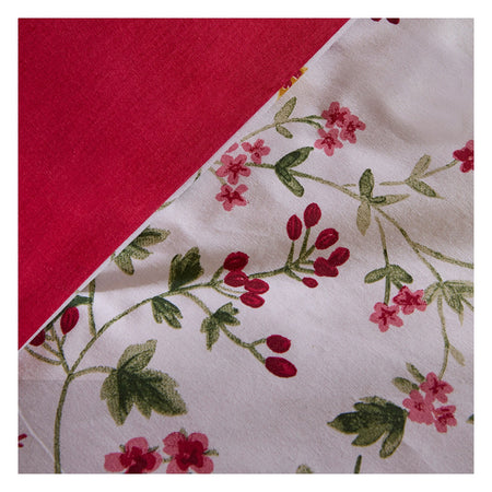 Karaca Home Berry Haven Double Duvet Cover Set Red - MALLTURK