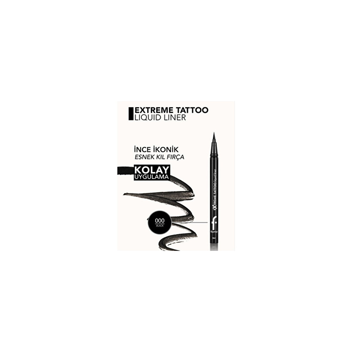 Flormar Extreme Tattoo Liquid Eyeliner