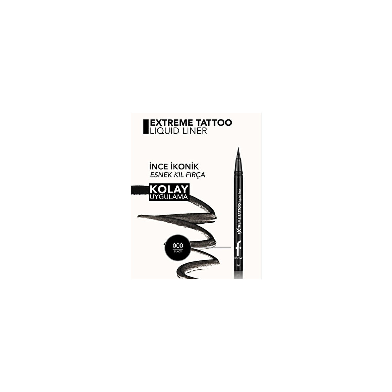 Flormar Extreme Tattoo Liquid Eyeliner