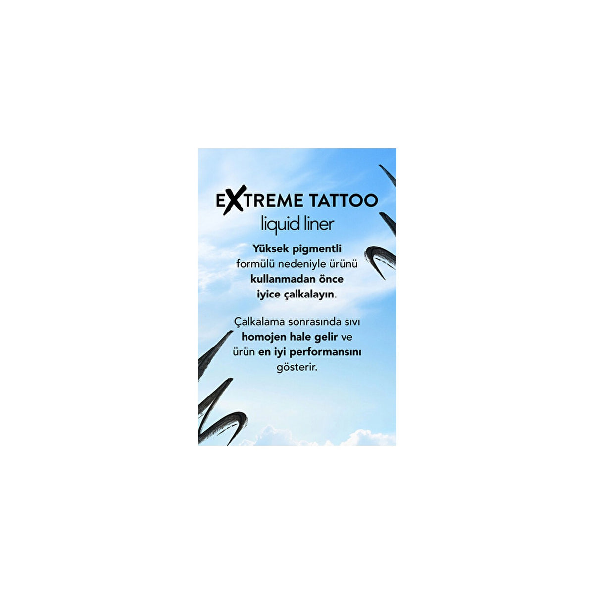 Flormar Extreme Tattoo Liquid Eyeliner