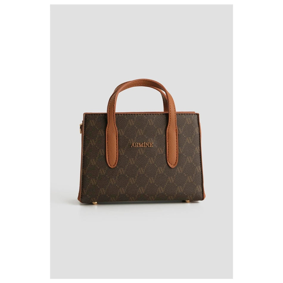 Armine Dotted Bag 25YD7363 Brown