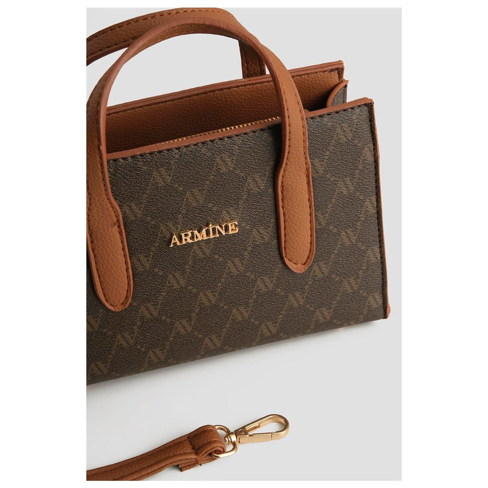 Armine Dotted Bag 25YD7363 Brown