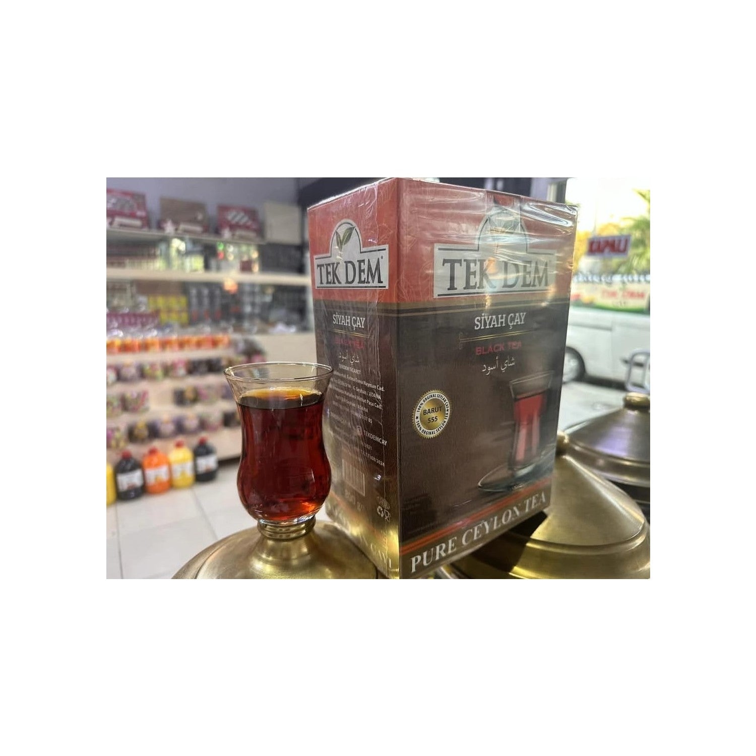 Tek Dem ITHAL tea BARUT TEKDEM TURUNCU 800 g ORJINAL SRI LANKA - MALLTURK