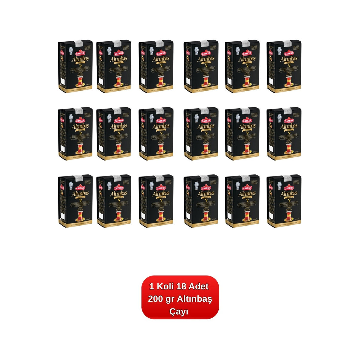 Caykur Altinbas tea 200 g. 18-pack case - MALLTURK