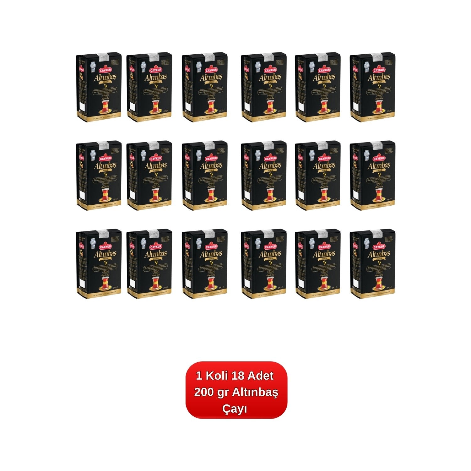 Caykur Altinbas tea 200 g. 18-pack case - MALLTURK