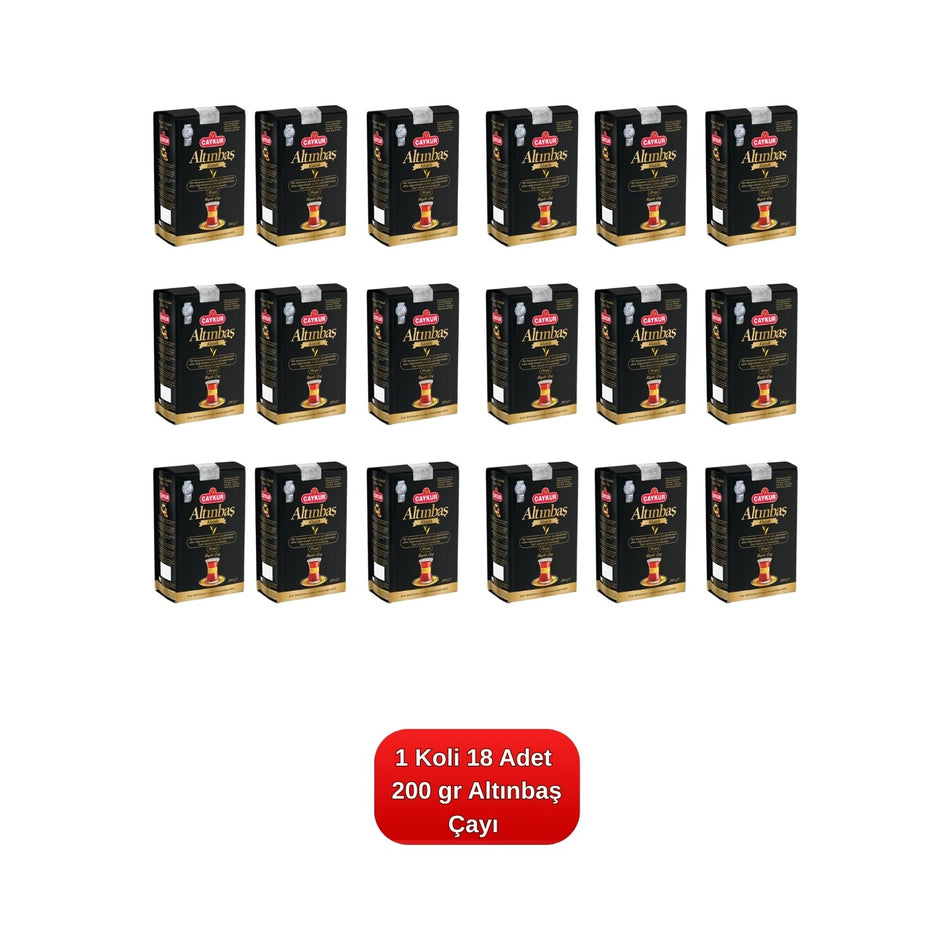 Caykur Altinbas tea 200 g. 18-pack case - MALLTURK