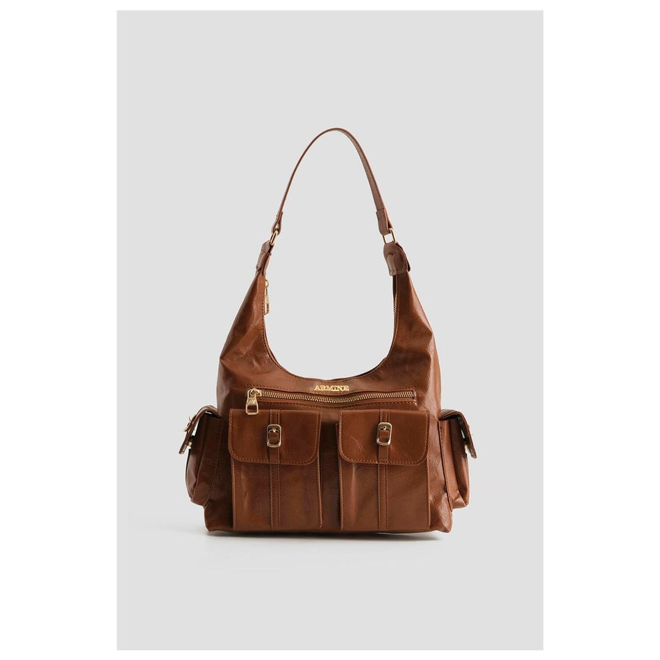 Armine Bag Patent Leather 25YD7401 Tan