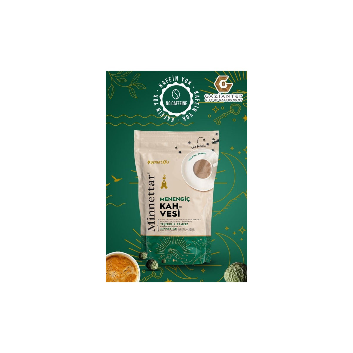 Sekeroglu Minnettar Menengic Coffee 165 g - MALLTURK