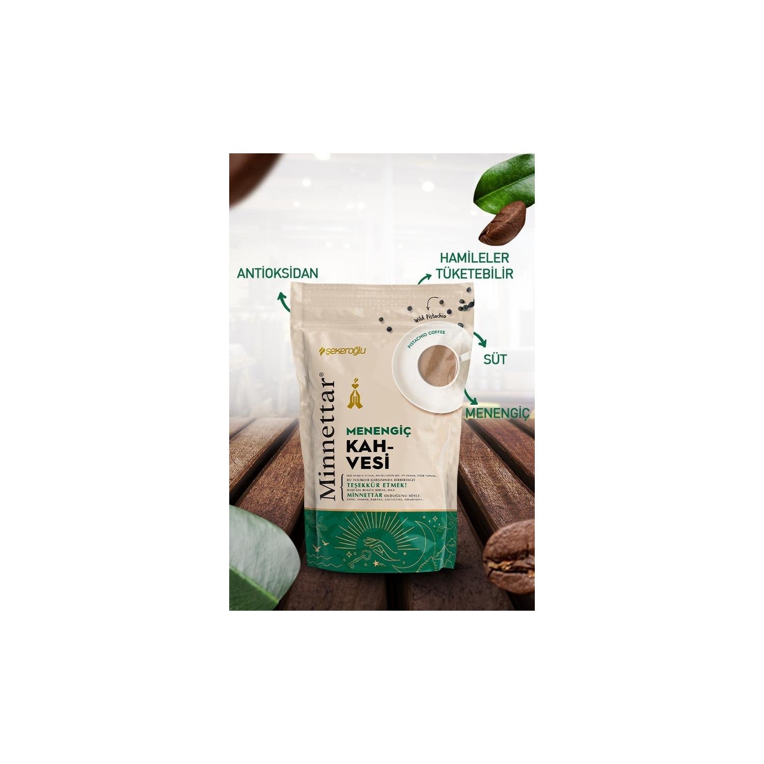 Sekeroglu Minnettar Menengic Coffee 165 g - MALLTURK