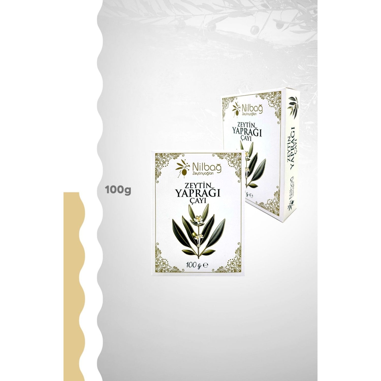 Nilbag Zeytinyaglari Zeytin Yapragi tea KUTULU 100 g. - MALLTURK