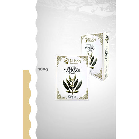 Nilbag Zeytinyaglari Zeytin Yapragi tea KUTULU 100 g. - MALLTURK